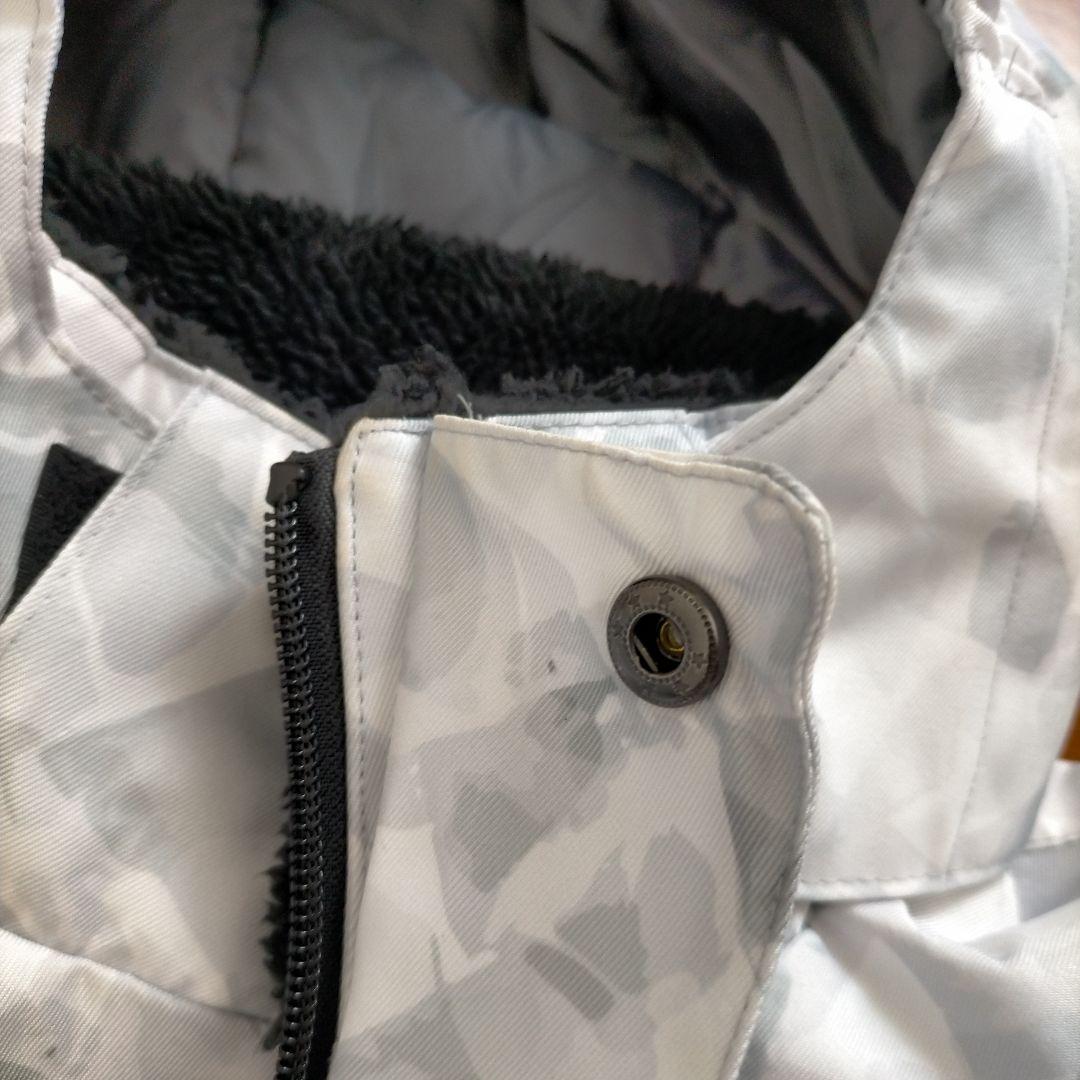 BANNNE バンネ　スノーボードウェア グレー 手袋付き