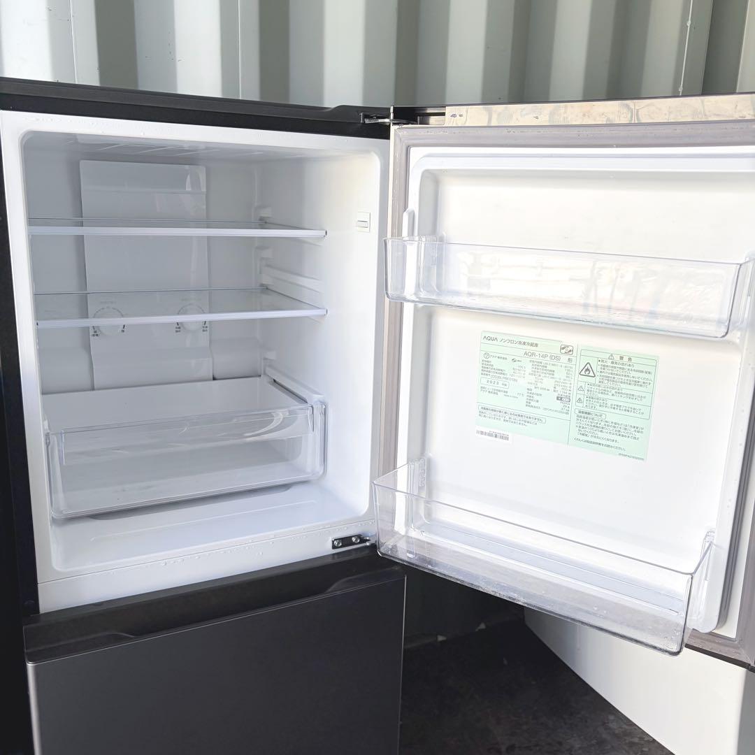 運搬取付無料！ブラック純正IRIS・AQUAおしゃれ家電4点セット！完動超美品！