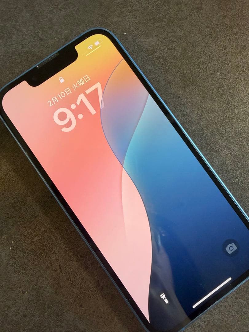 スマートフォン本体 Apple iphone 13mini Blue 512GB