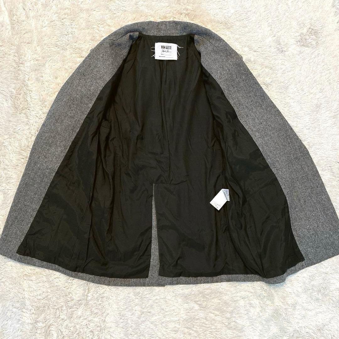 【cha.】WhimGazette ヘリンボーンテーラードジャケット