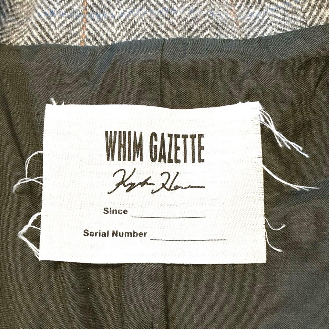 【cha.】WhimGazette ヘリンボーンテーラードジャケット