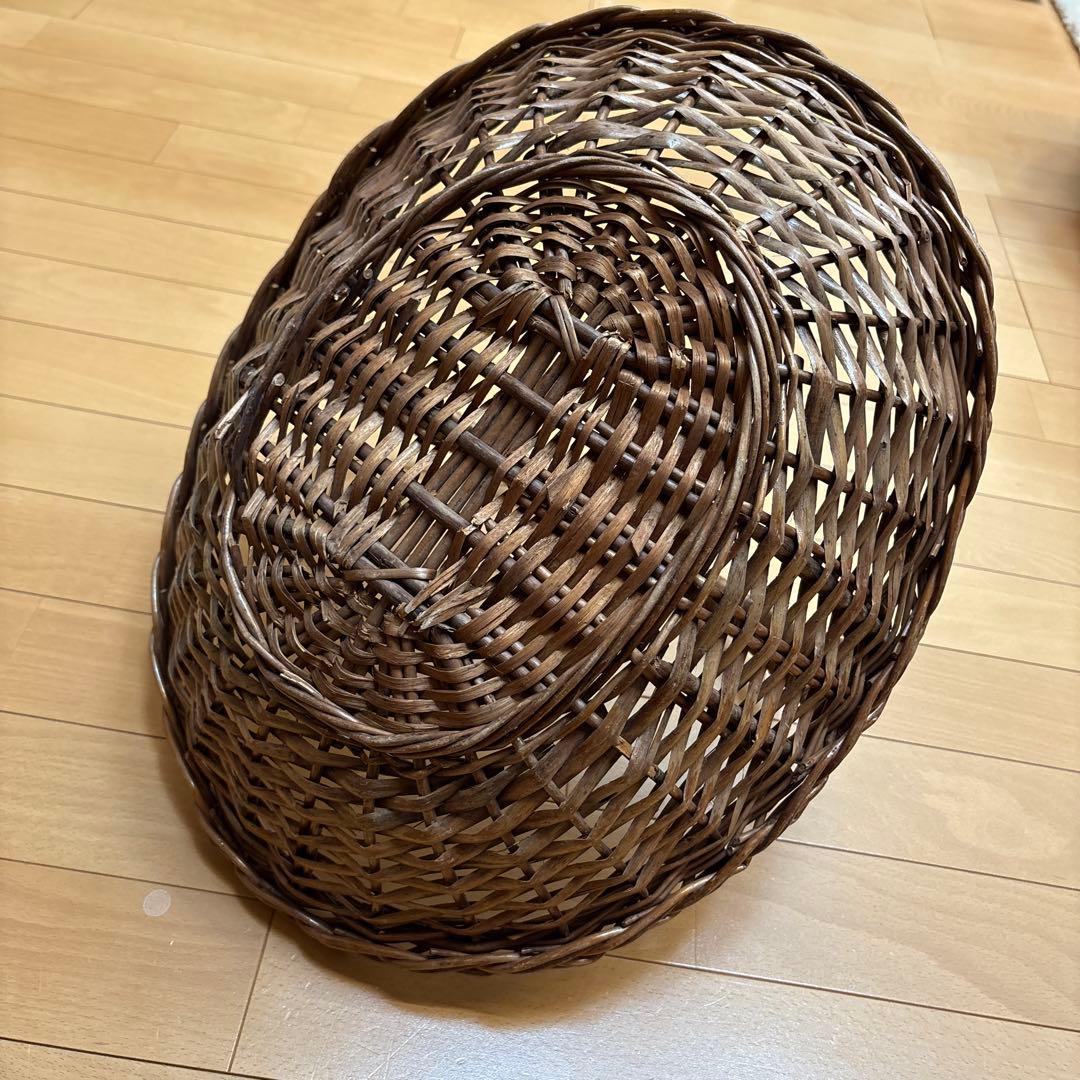 フランス　アンティーク　パニエ　カゴ　バスケット