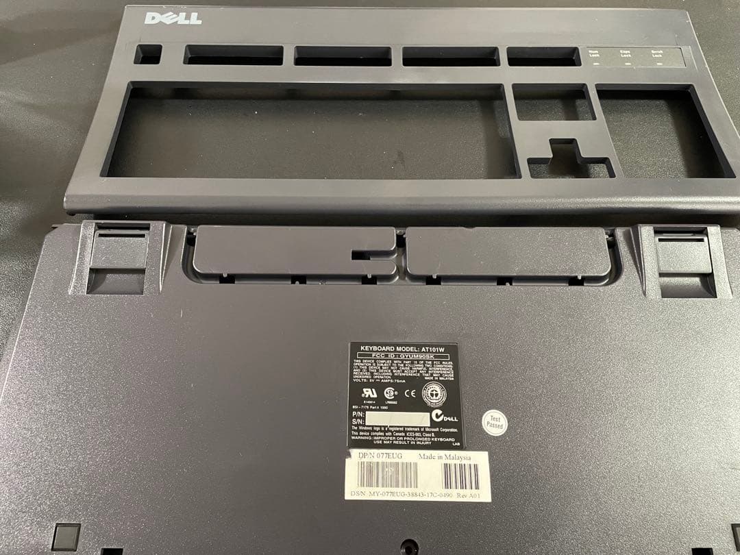 【希少】DELL AT101W (ALPS黒軸) キーボード