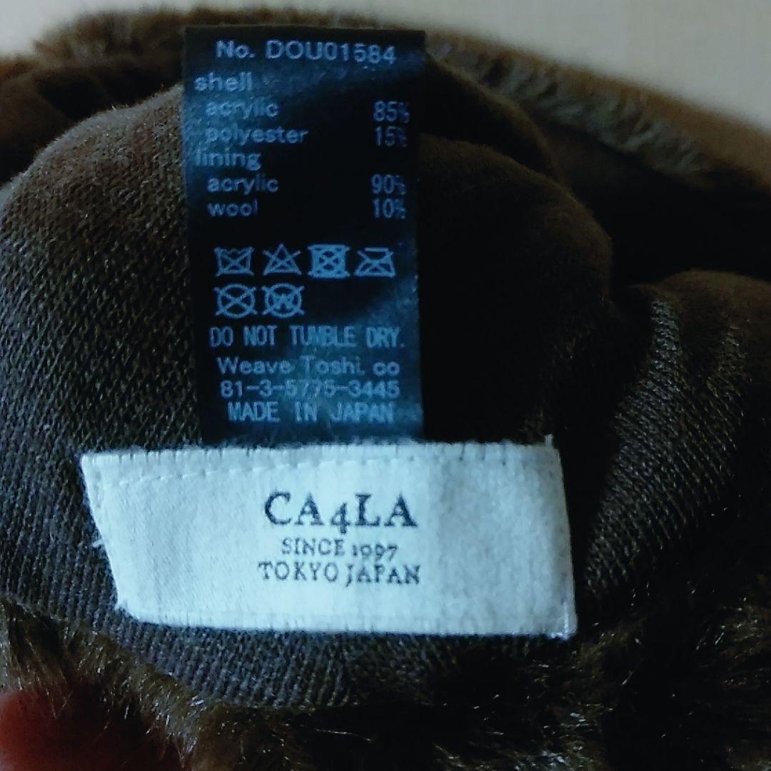 美品　CA4LA フライト　キャップ