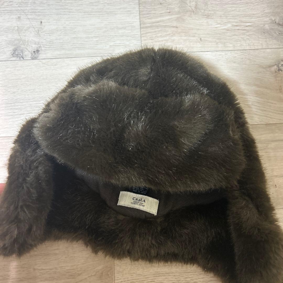 美品　CA4LA フライト　キャップ