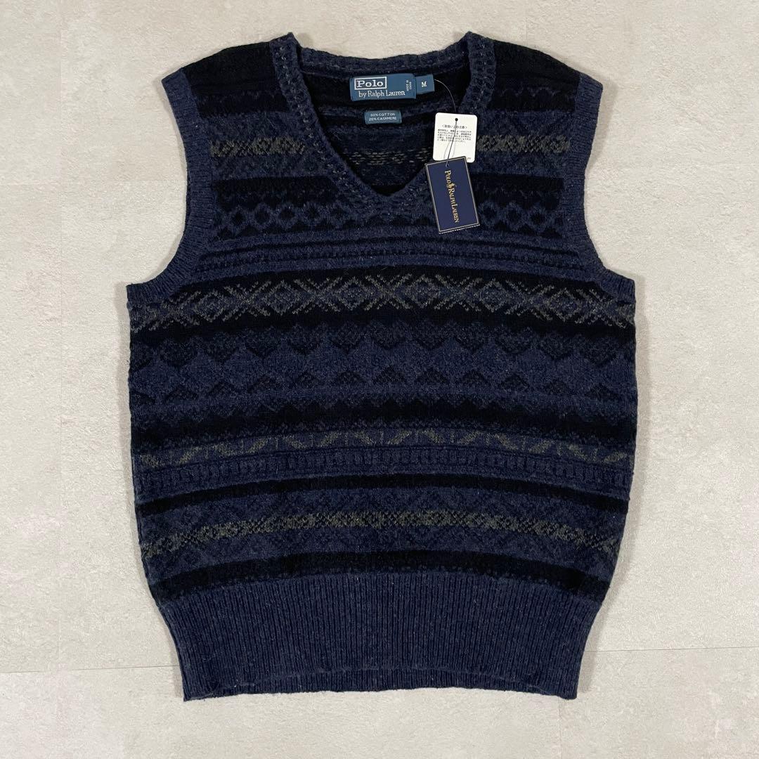 【新品未使用】 POLO RALPH LAUREN ニット ベスト カシミア混