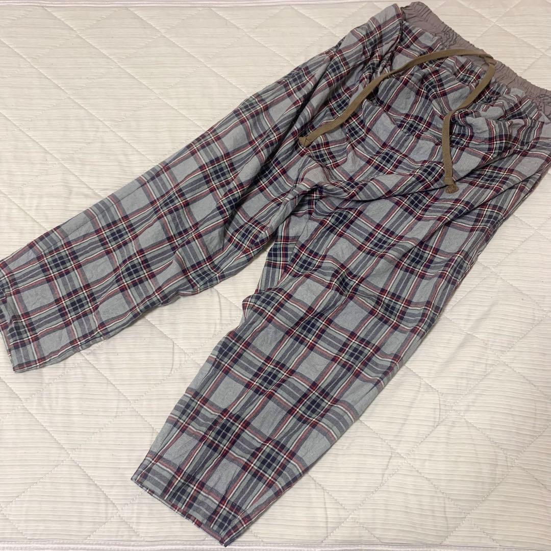 Vivienne Westwood MAN チェック ティルケトラウザー