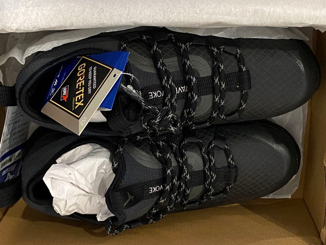 【室内試着のみ】Mizuno GORE-TEX 雨靴 ウエーブエボークgtx