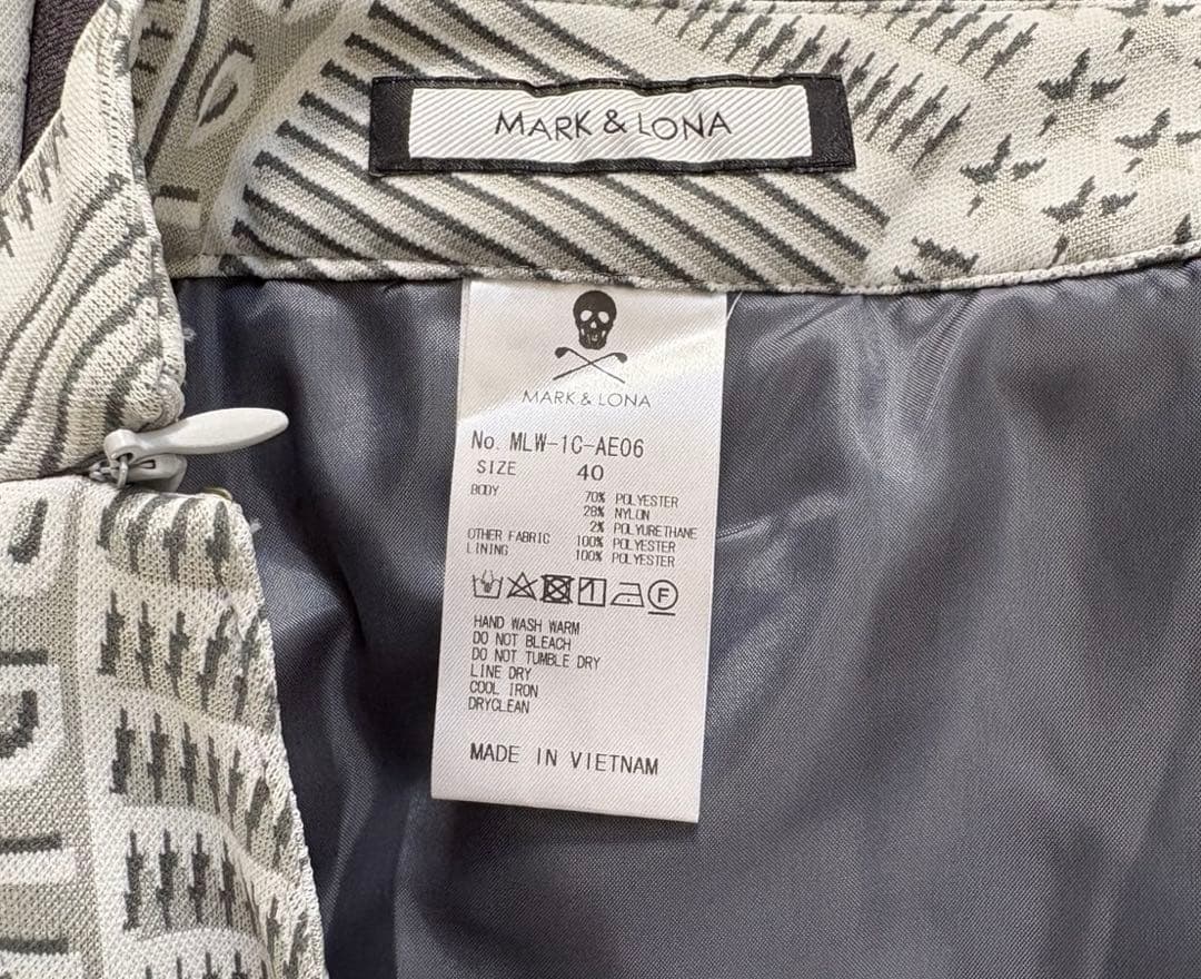 MARK & LONA ゴルフ スカート 2点セット スポーツ