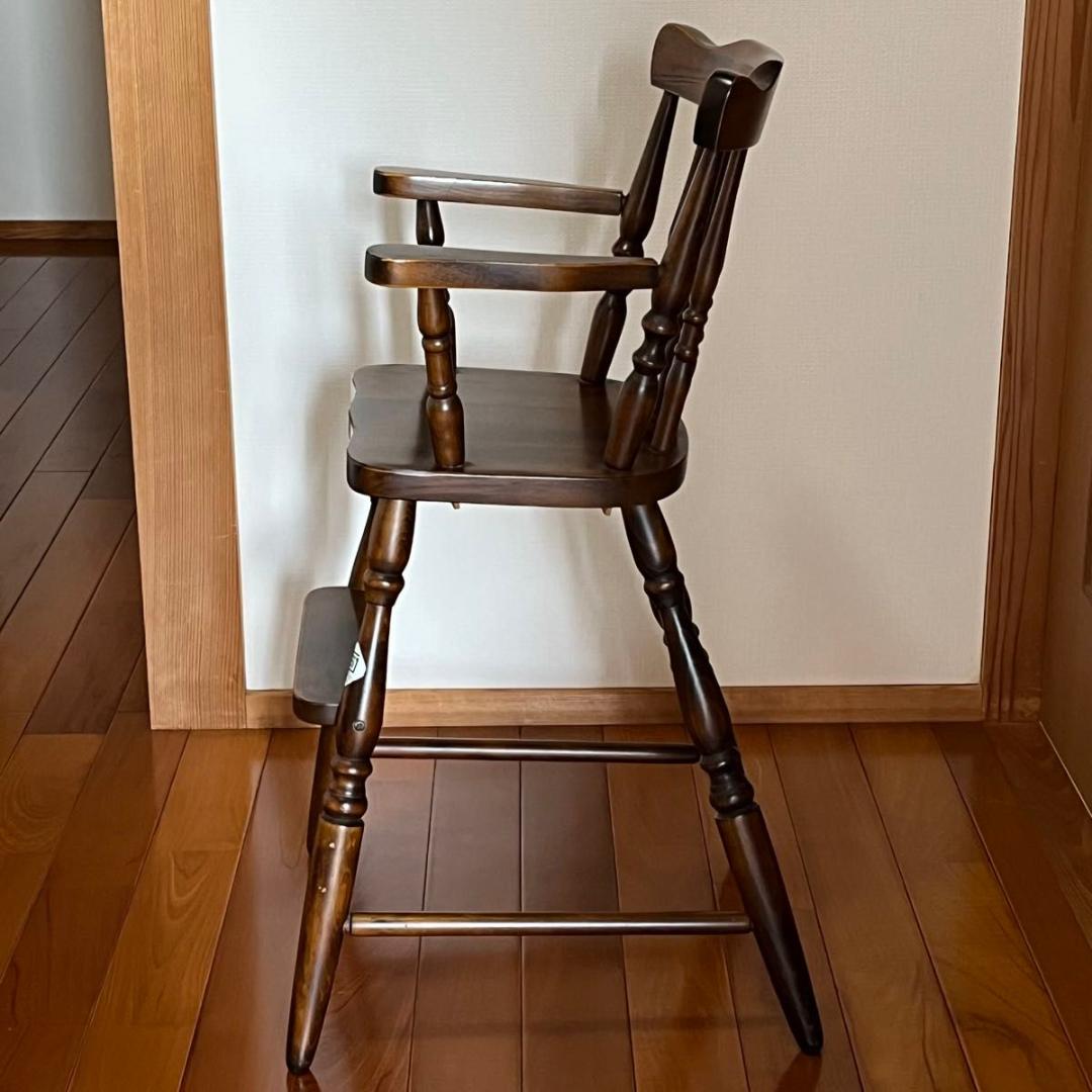 【美品】飛騨の家具 ヴィンテージ ハイチェア ベビーチェア