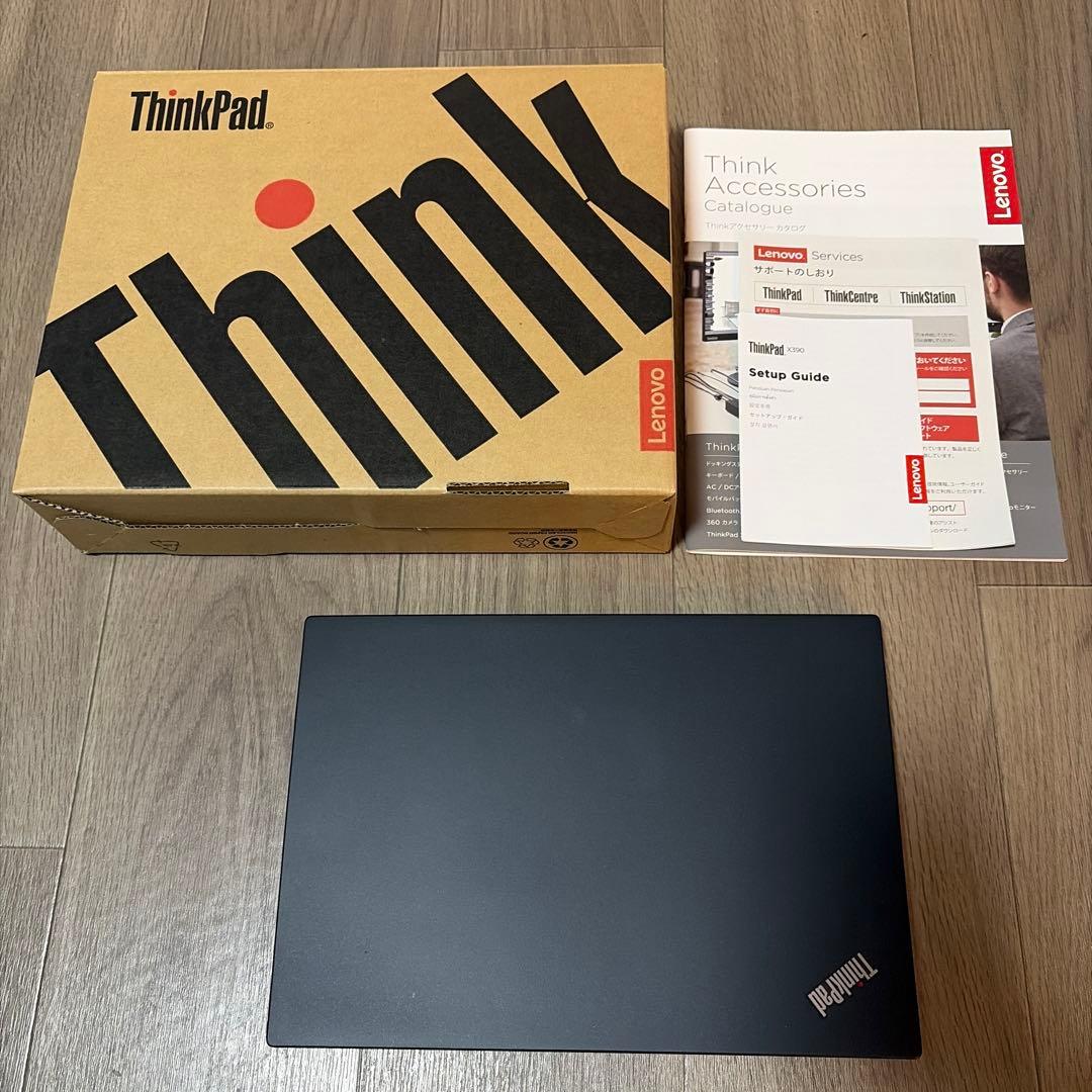 極美品 ThinkPadX390(13.3/Corei7/16GB/512GB)