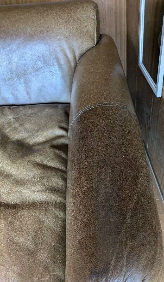 アスプルンド　ハロソファ1.5P　ギル総本革