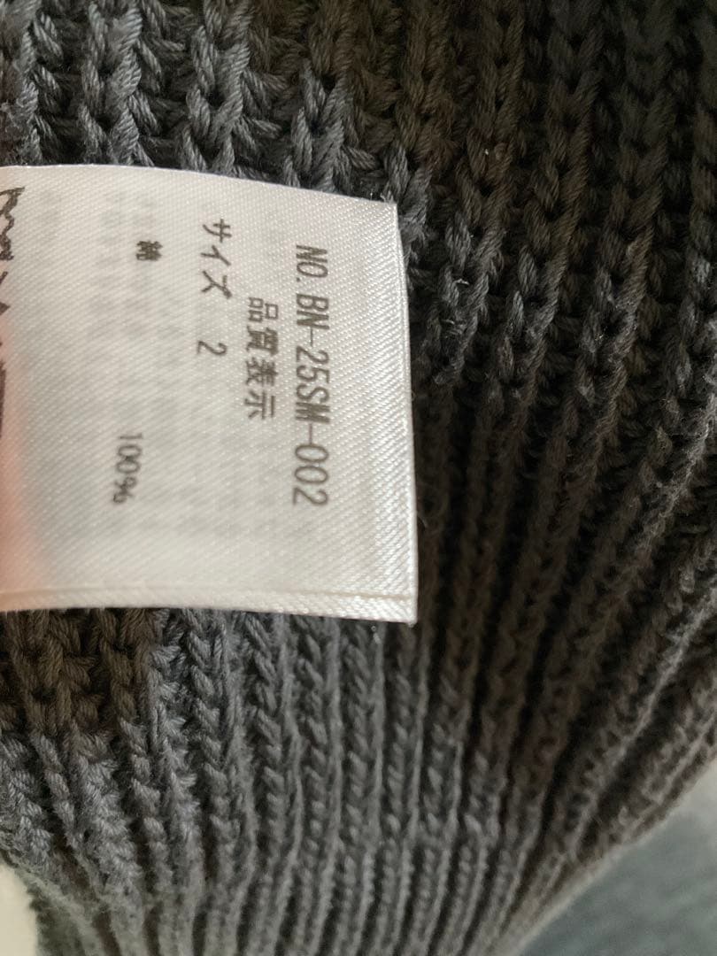 BATONER バトナー　シグネチャードライバーズニット