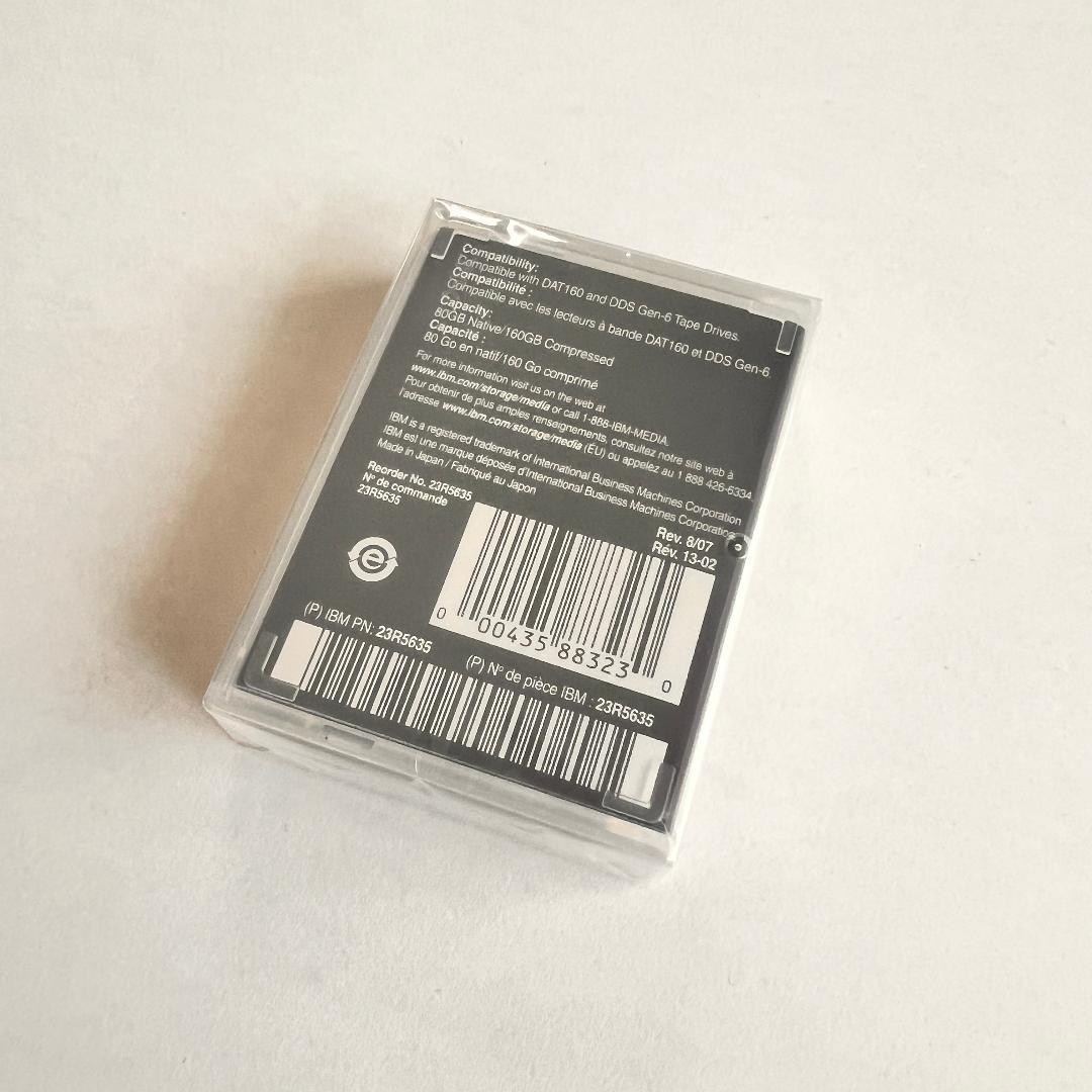 IBM DAT160 データカートリッジ 8本セット