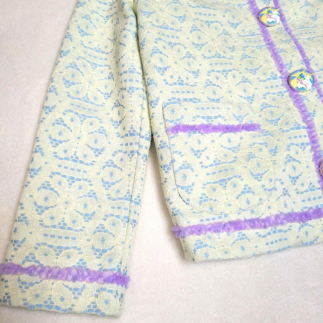 【fafa フェフェ】フォーマルセットアップ　ワンピース&ジャケット 120