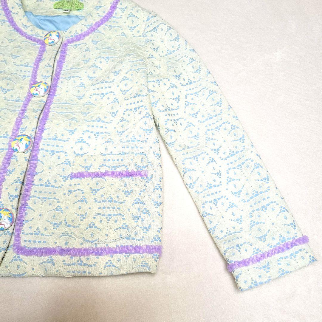 【fafa フェフェ】フォーマルセットアップ　ワンピース&ジャケット 120