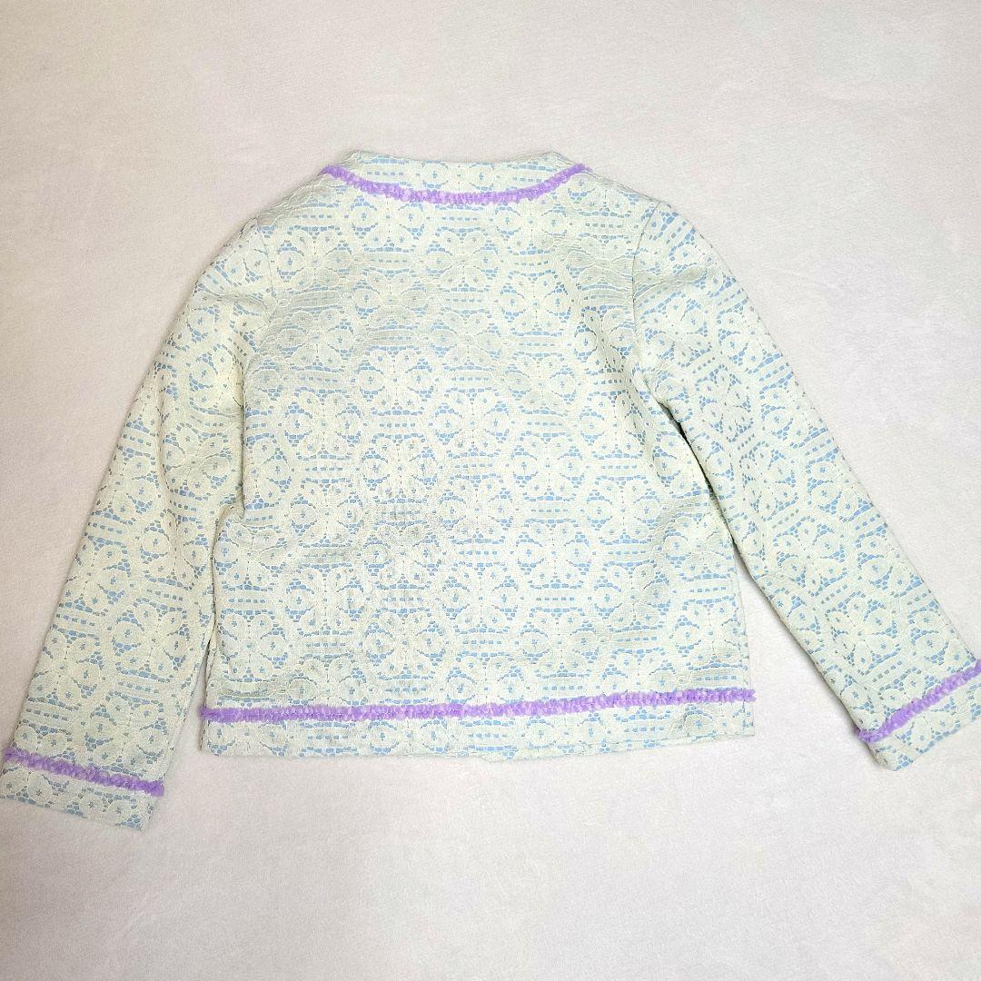 【fafa フェフェ】フォーマルセットアップ　ワンピース&ジャケット 120