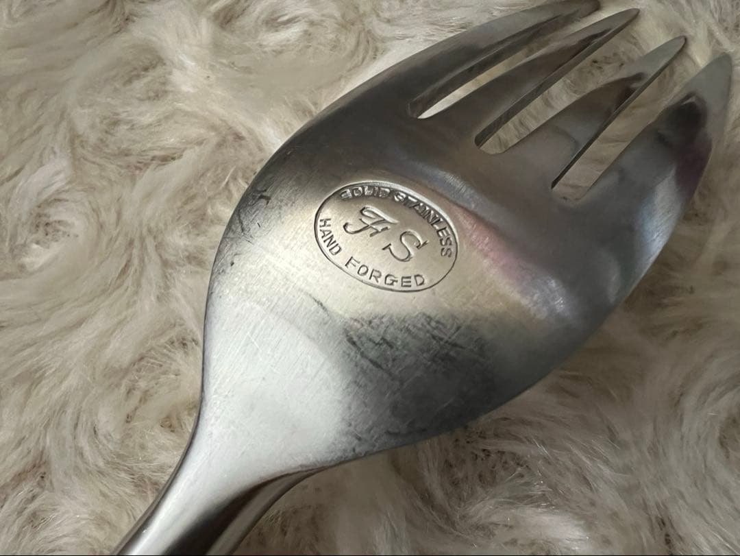 手鍛造　カトラリーセット　ディナーセット〈22本セット〉※オールドダンスク