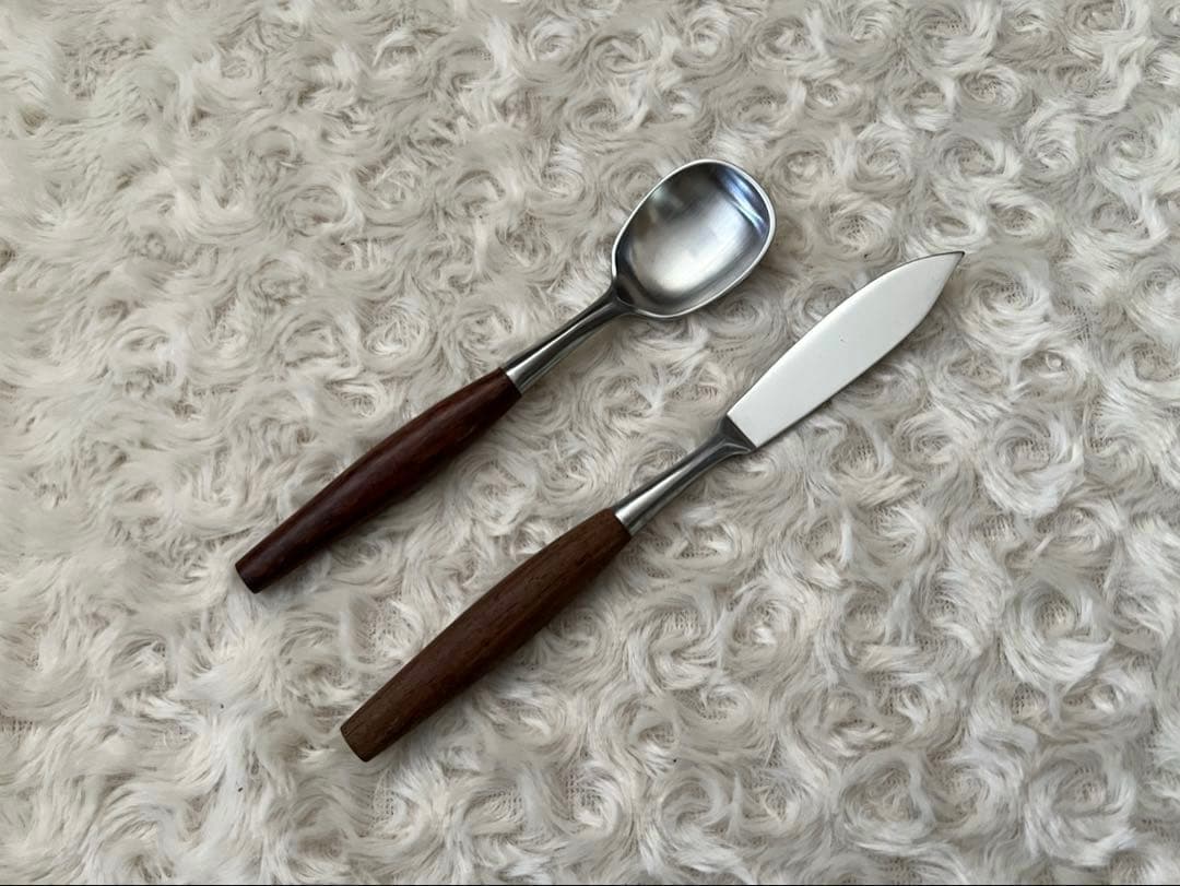 手鍛造　カトラリーセット　ディナーセット〈22本セット〉※オールドダンスク