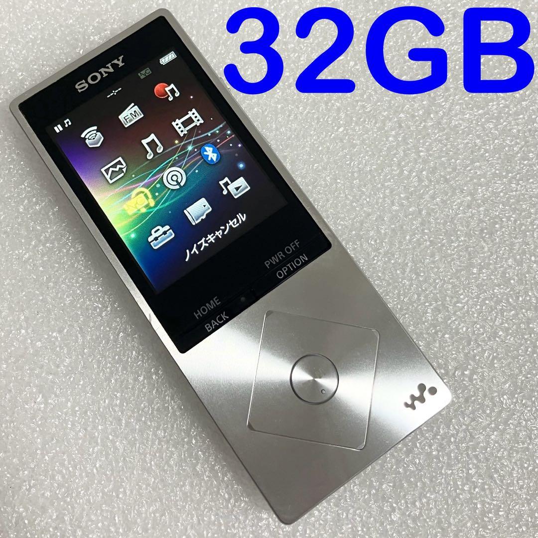 【ディスプレイ　バッテリ良好】ソニー　ウォークマン　NW-A16 32GB 白銀