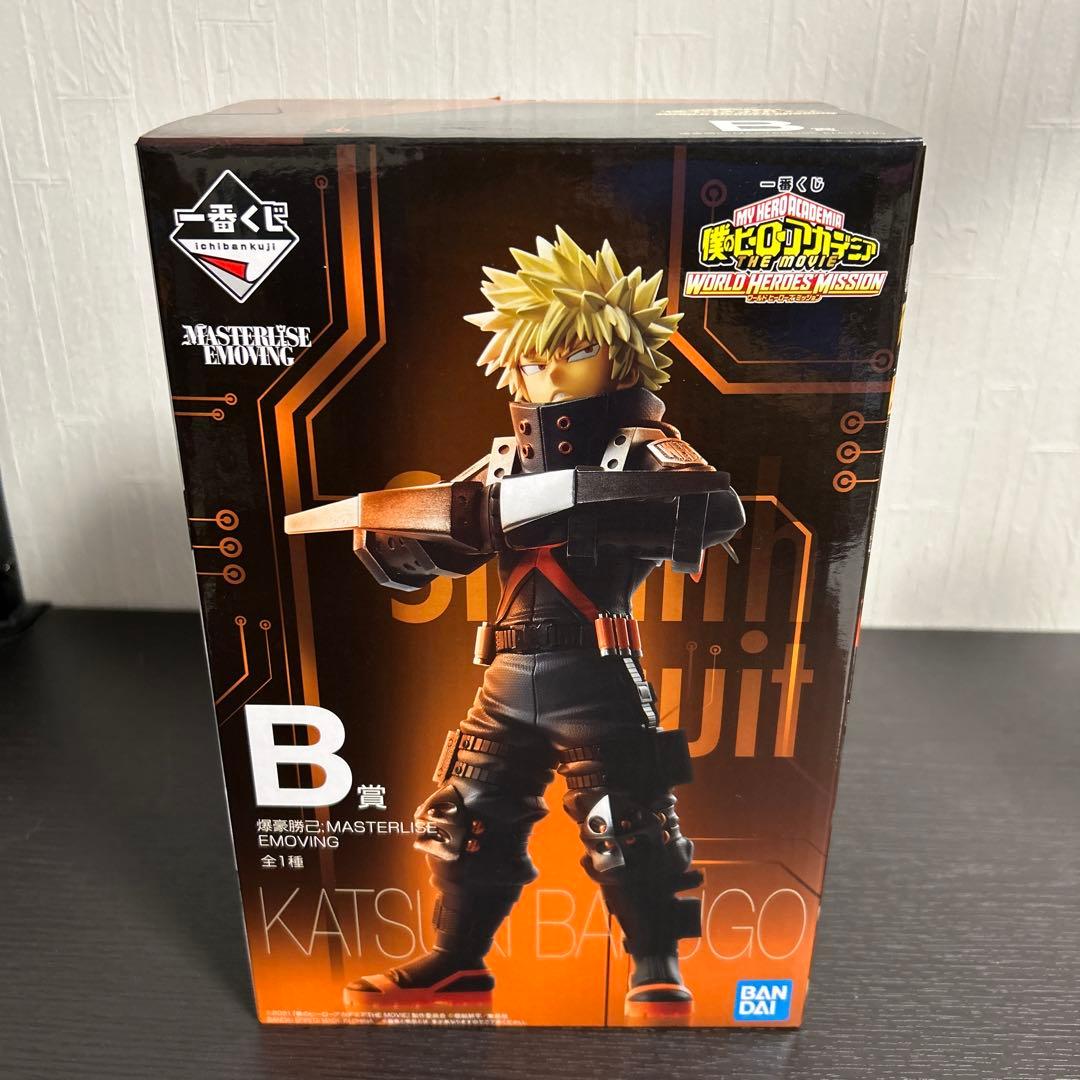 僕のヒーローアカデミア一番くじ 爆豪　フィギュア　ワールドヒーローズミッション