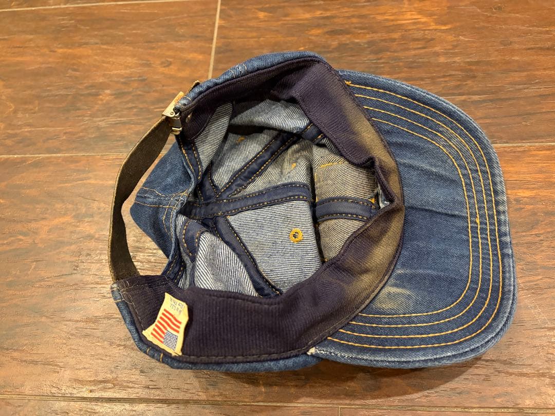 値下不可　ビンテージ　リーバイス　デニム　キャップ　Levi's cap