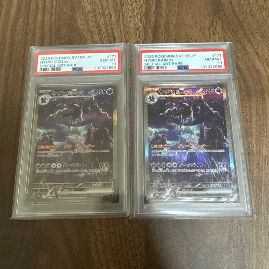 サ*ン様 サザンドラex SAR PSA10 2連番