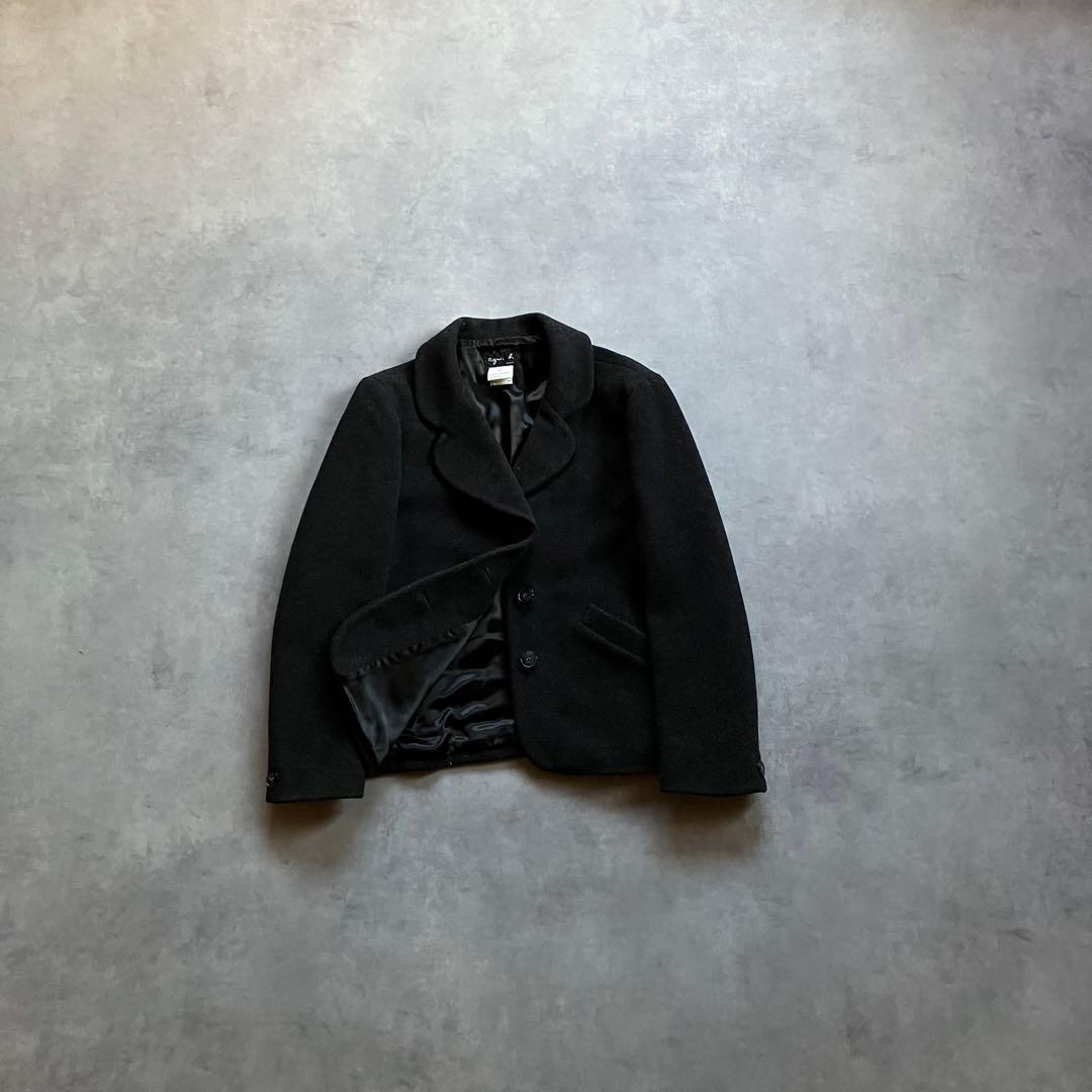 ジャケット・アウター 90s vintage agnes b wool tailored jacket