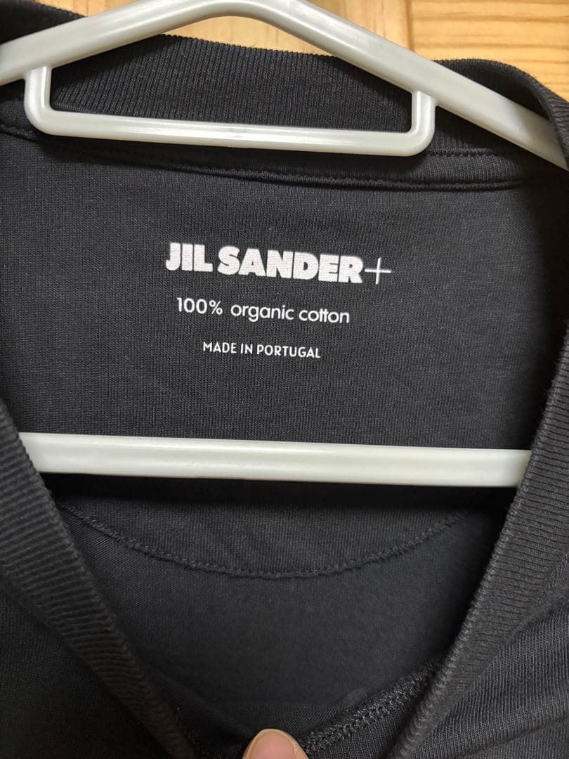JIL SANDER+ ブラック長袖Tシャツ【一枚】