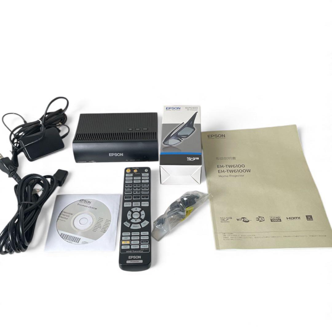 EPSON プロジェクター EH-TW6100W