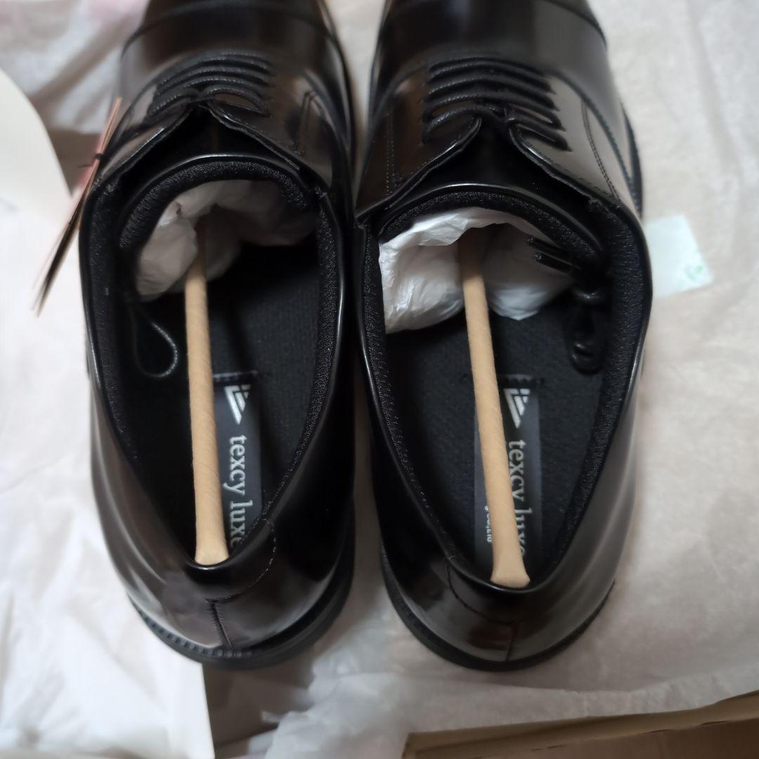 【新品未使用品】ASICS texcy luxe. 黒 ドレスシューズ　26cm