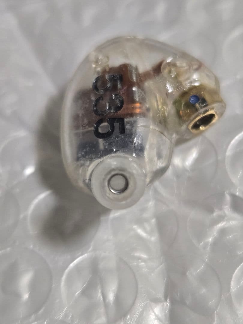 SHURE SE535 ガラスコート 新品フィルター換装済 汎用チップ対応