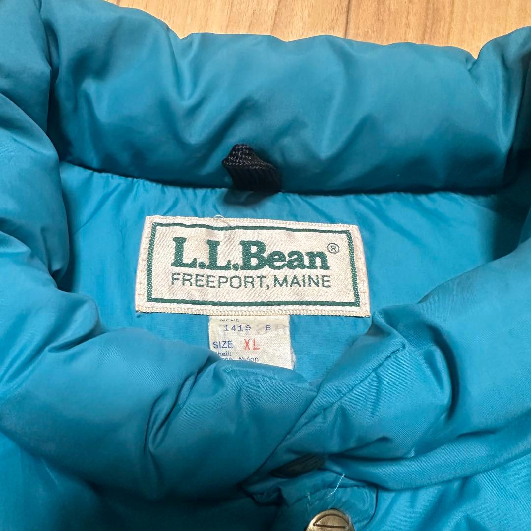 【レアカラー】llbean ダウンベスト