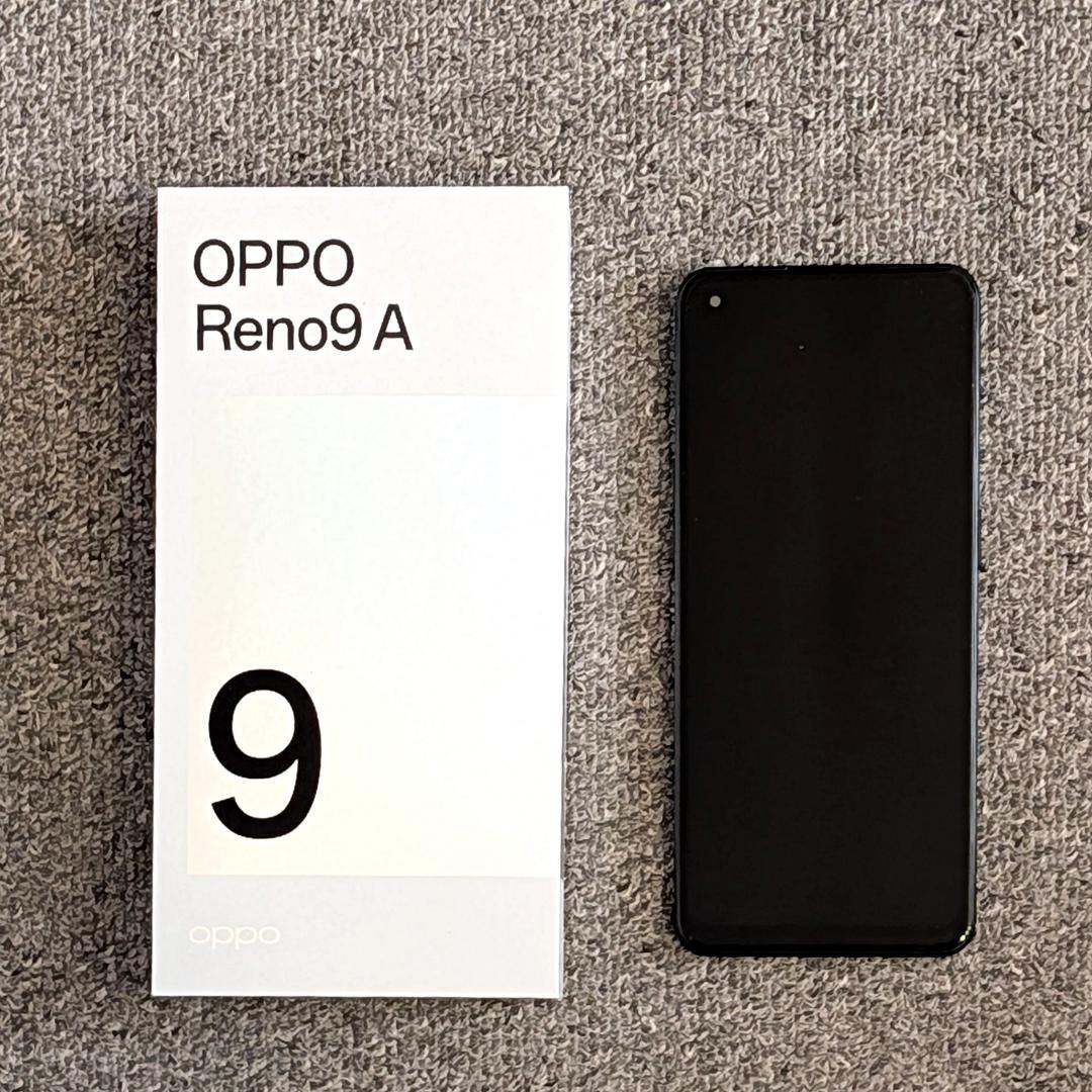 OPPO Reno9A　ブラック　SIMフリー