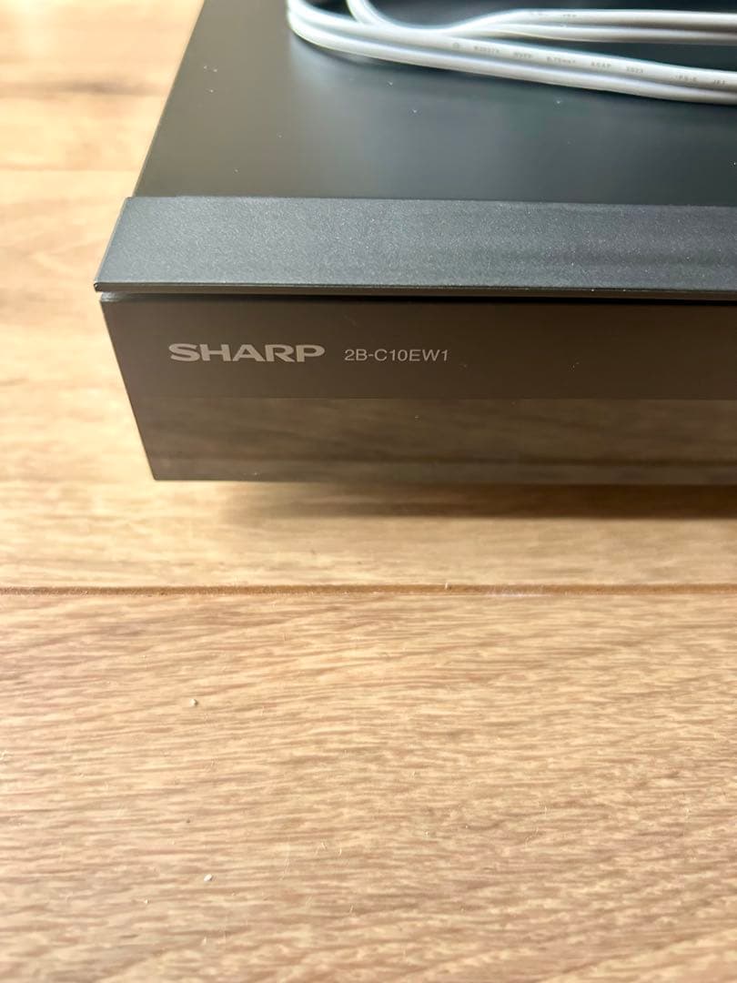 スノーホワイト◎SHARP ブルーレイレコーダー 2B-C10EW1