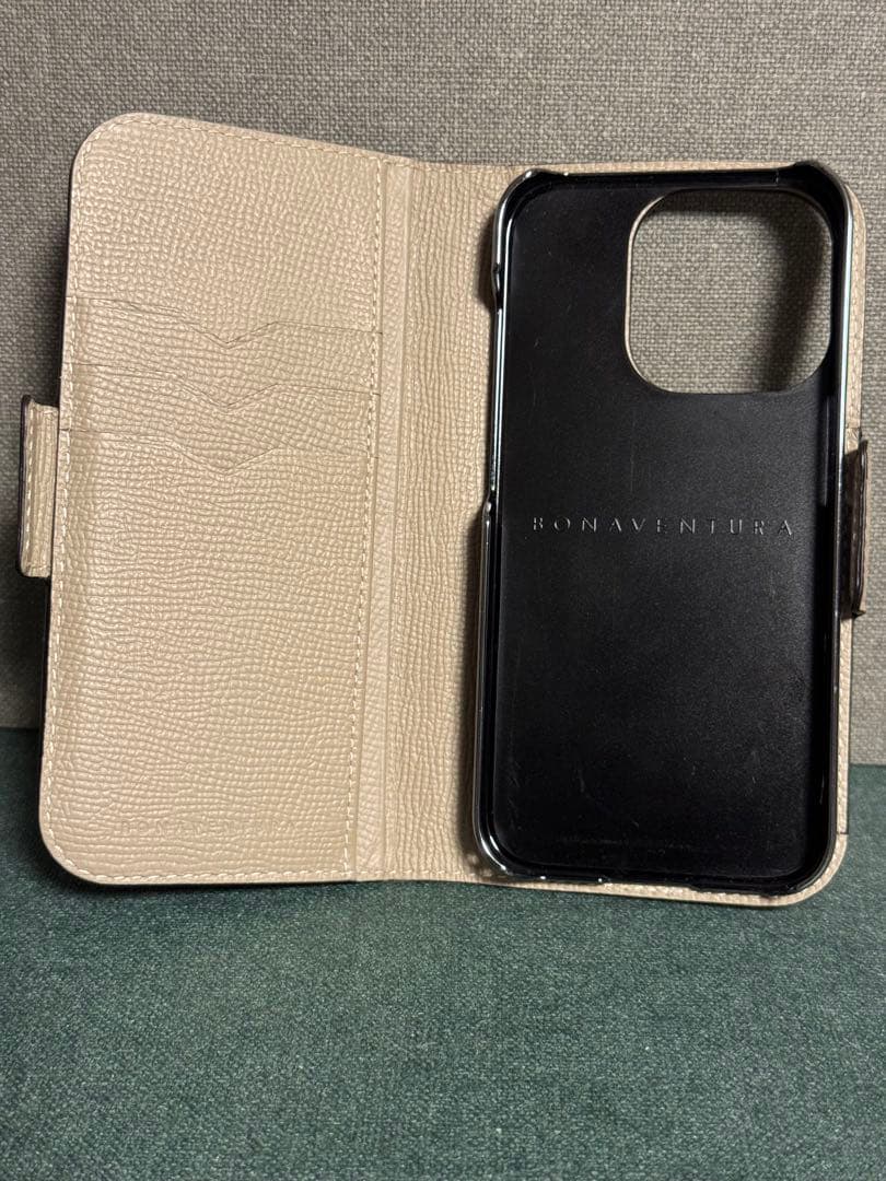 BONAVENTURA ボナベンチュラ iPhoneケース シュリンクレザー