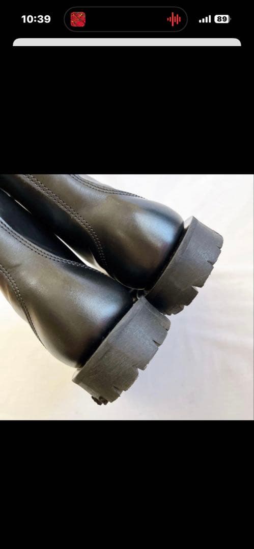 GETTA GRIP ブラックハイカットブーツ 24.0