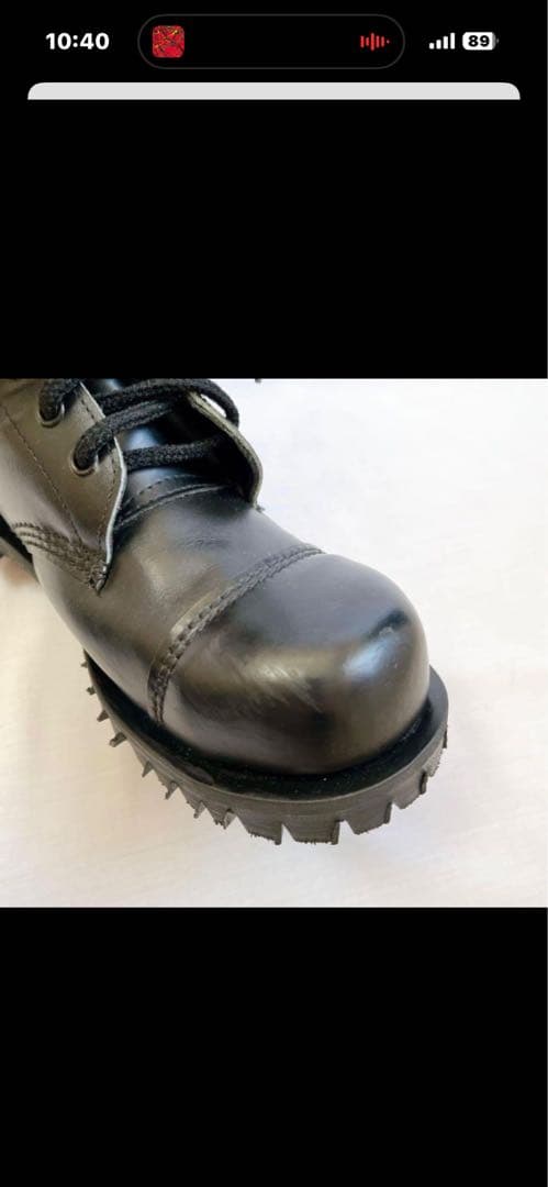 GETTA GRIP ブラックハイカットブーツ 24.0