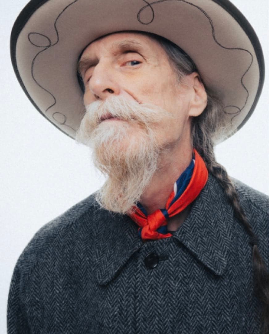 帽子 Rubbit Fur Long Brim Hat