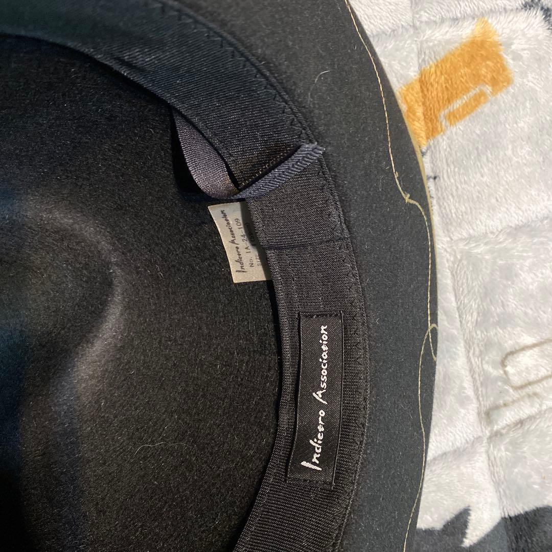 帽子 Rubbit Fur Long Brim Hat