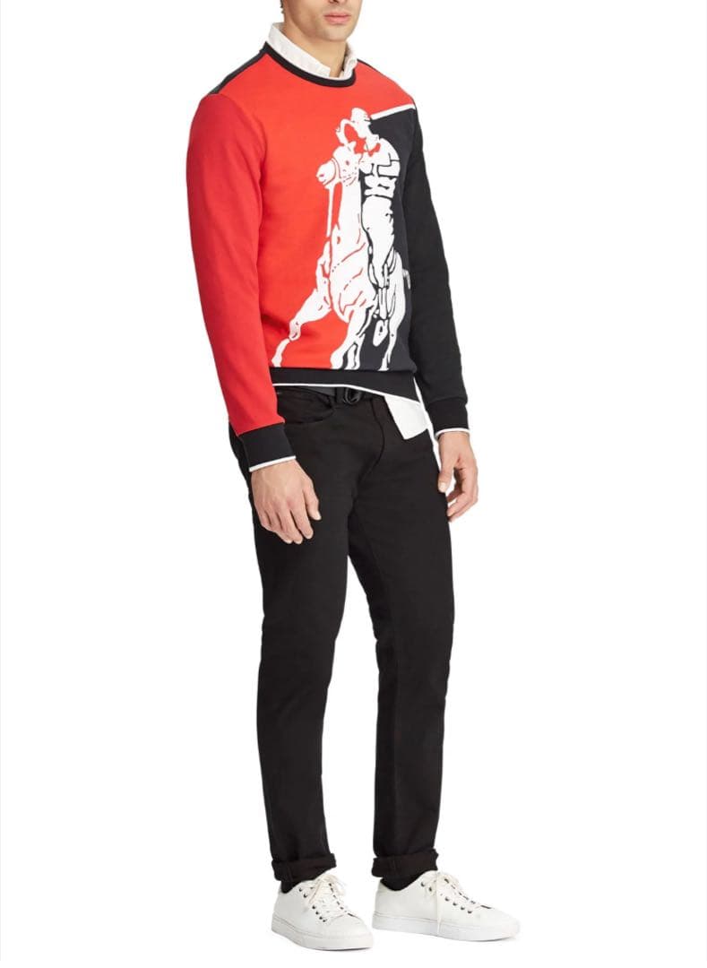 新品未使用タグ付きビッグロゴスウェットPolo Ralph Lauren　M