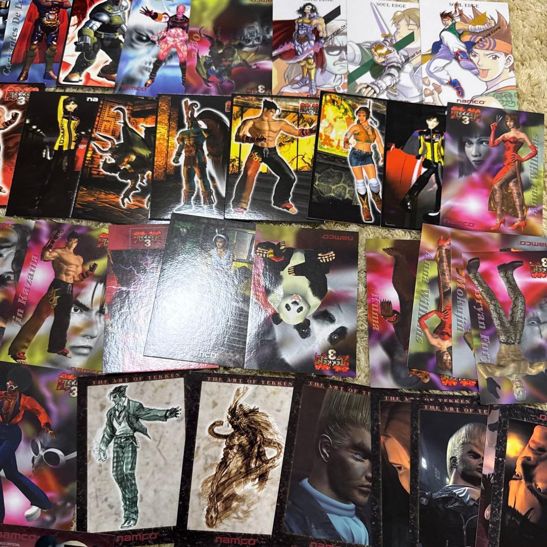 ナムコオフィシャルコレクションカード 鉄拳　150枚以まとめ売り【5361