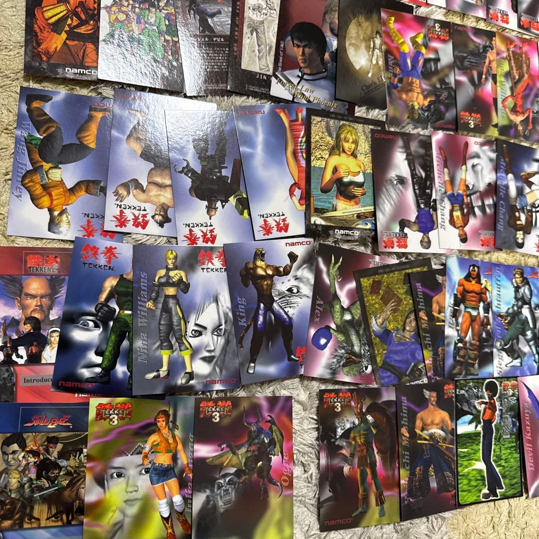 ナムコオフィシャルコレクションカード 鉄拳　150枚以まとめ売り【5361