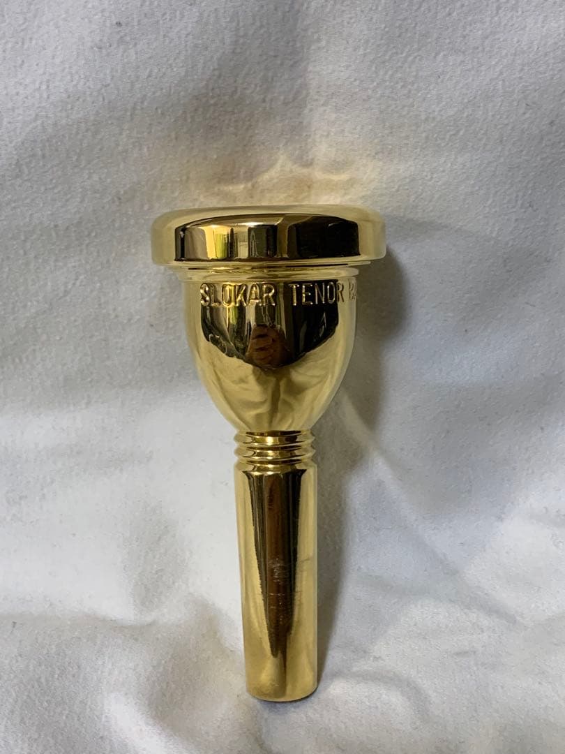 スローカーマウスピース　トロンボーン　金メッキ