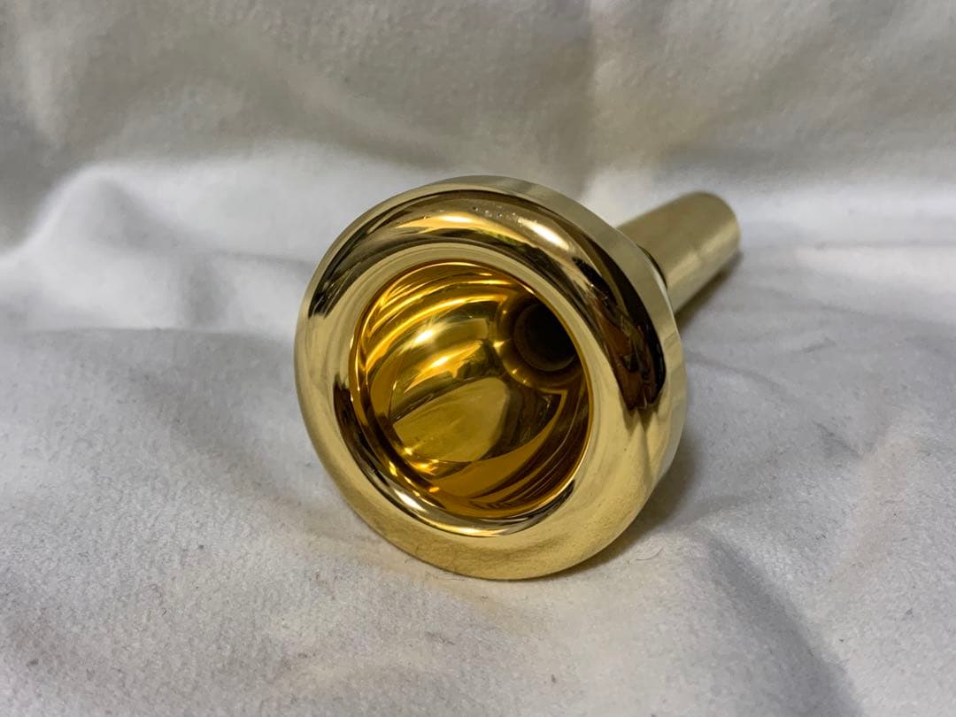 スローカーマウスピース　トロンボーン　金メッキ