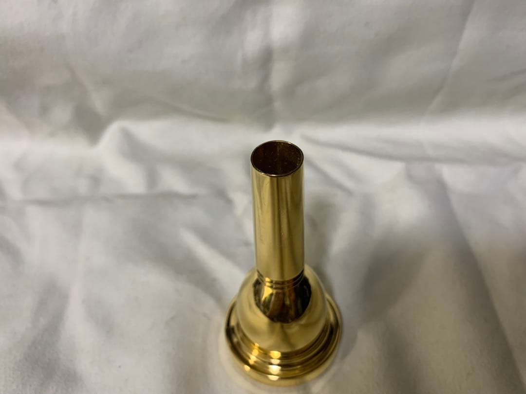スローカーマウスピース　トロンボーン　金メッキ