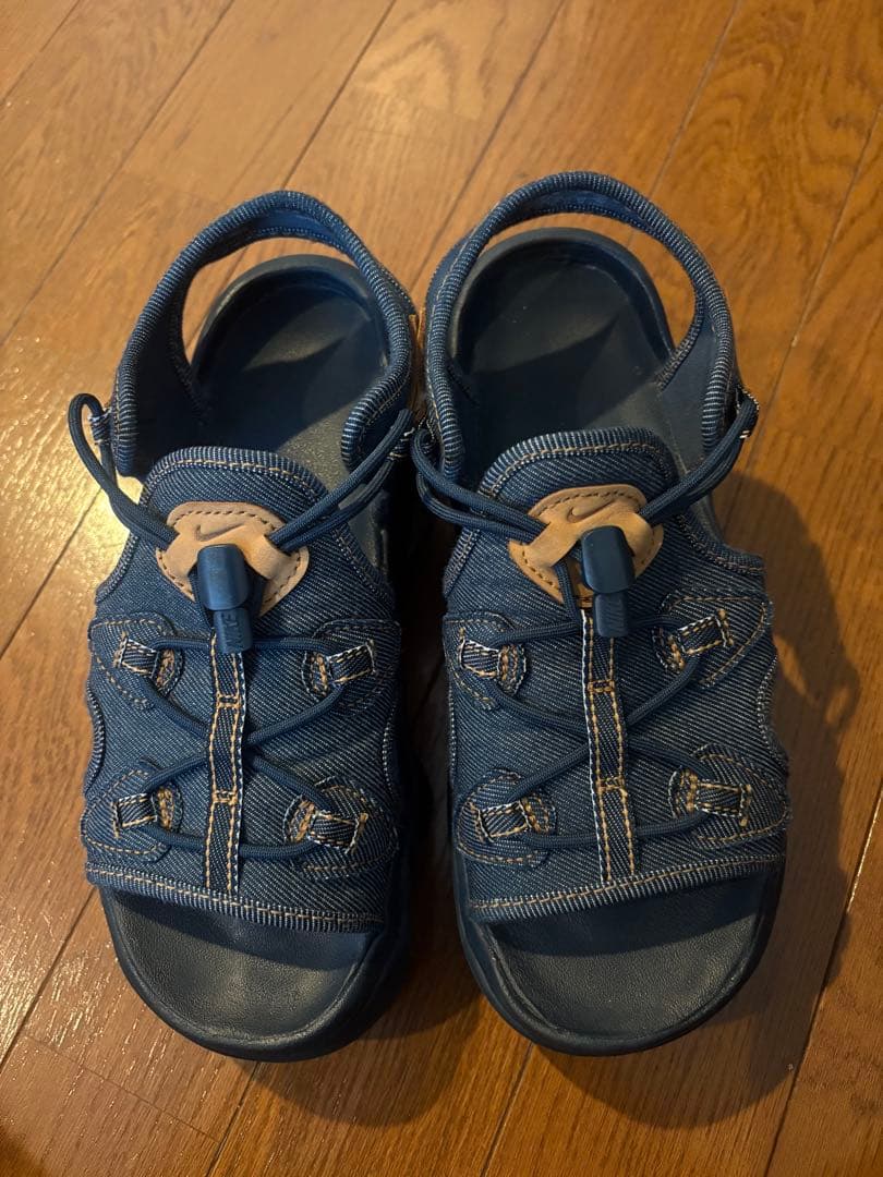 NIKE COCO デニム スポーツサンダル ネイビー
