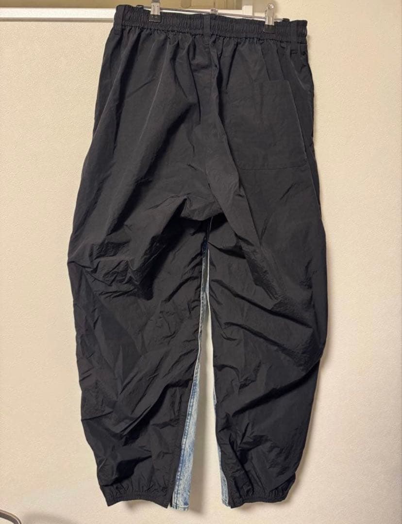 の*や様 stein NYLON COMBINATION DENIM JEANS