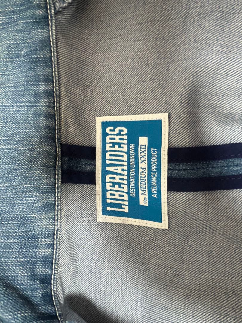【美品】 Liberaiders リベレイダース　デニムジャケット
