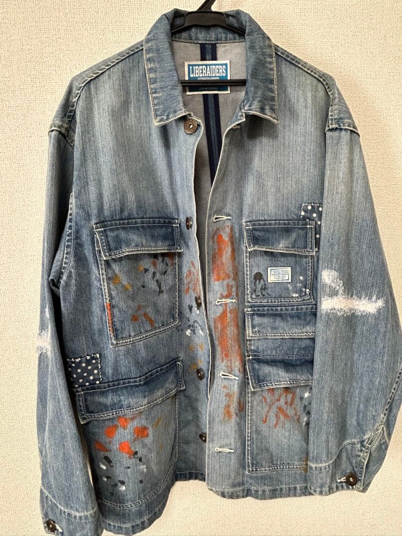 【美品】 Liberaiders リベレイダース　デニムジャケット